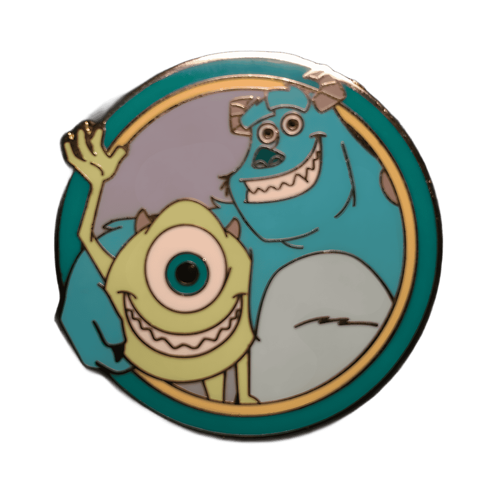 Mike and Sulley Disney pin
