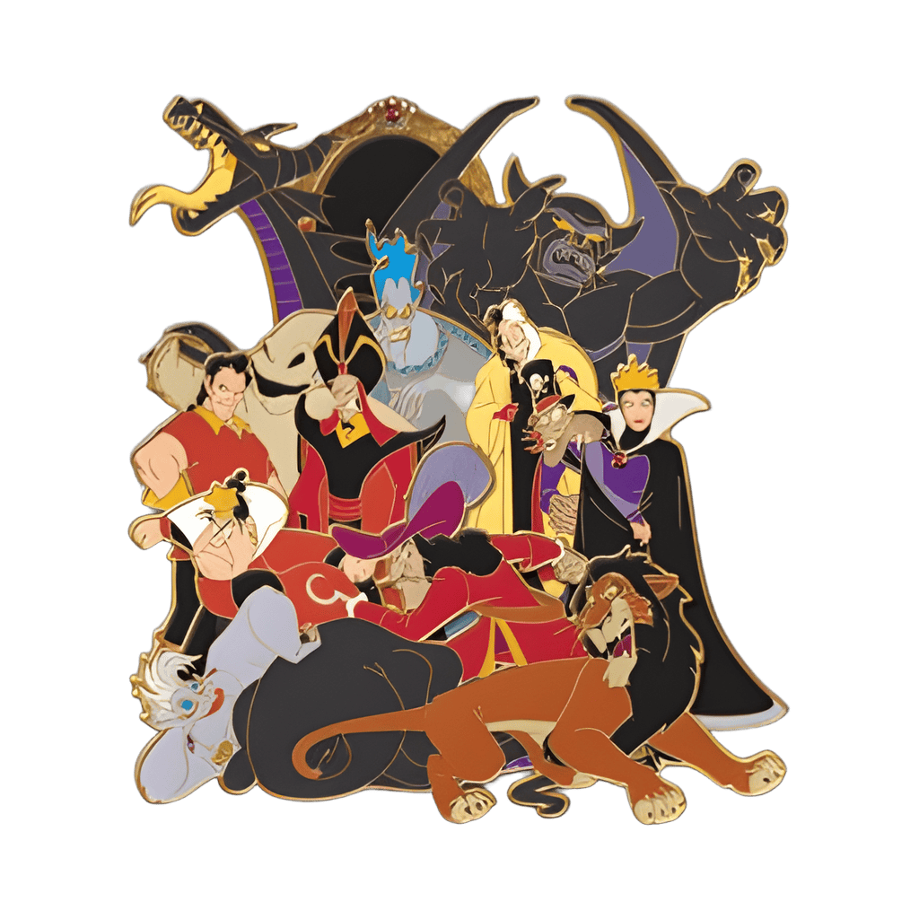 Villains Cluster Super Jumbo Disney pin
