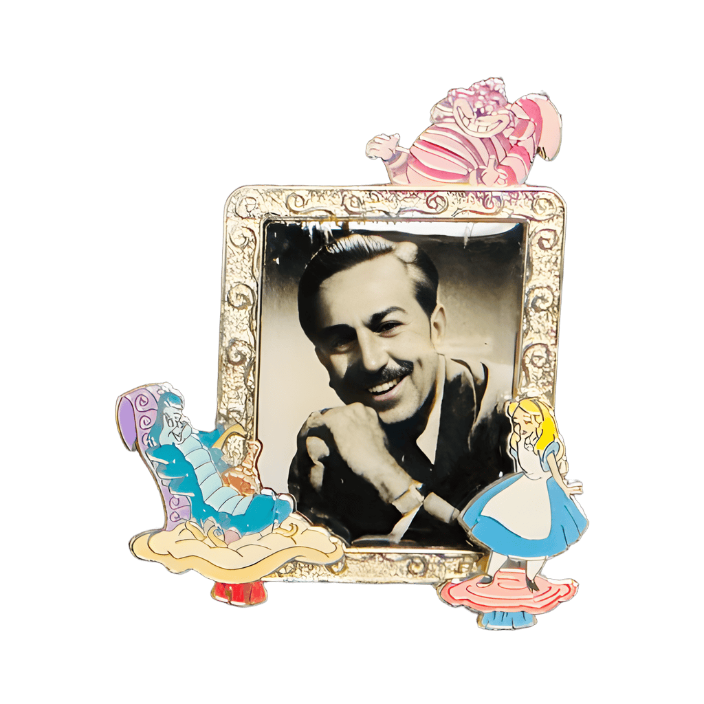 Alice, Cheshire Cat, and Absolem - Alice in Wonderland Disney pin