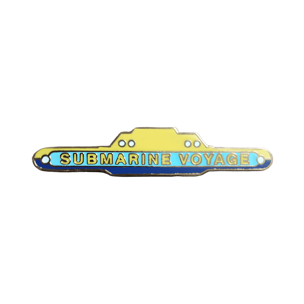 Submarine Voyage Sign Disney pin