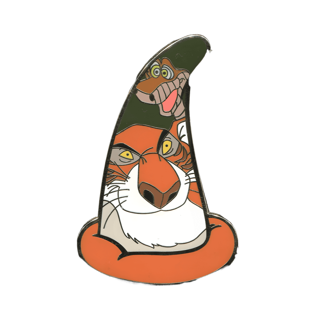 Shere Khan and Kaa Disney pin