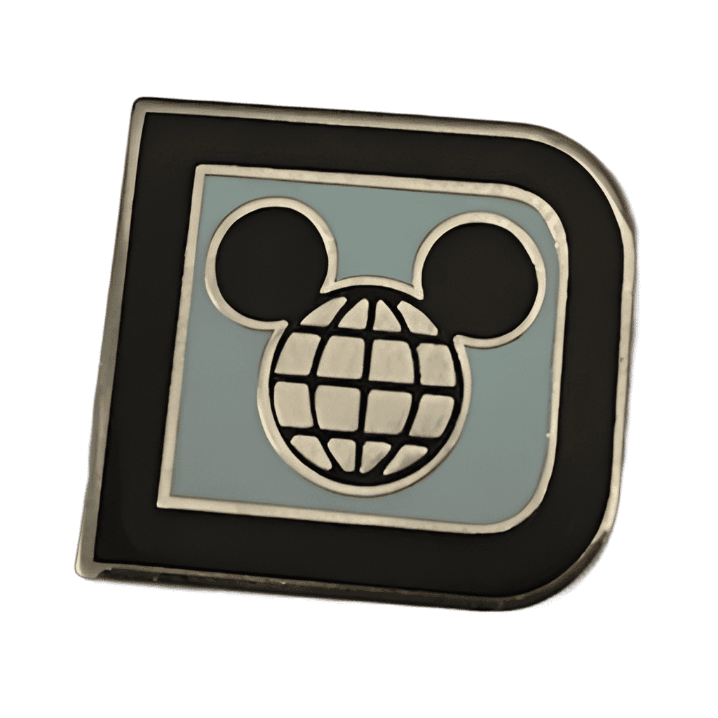 Ear Globe D Disney pin