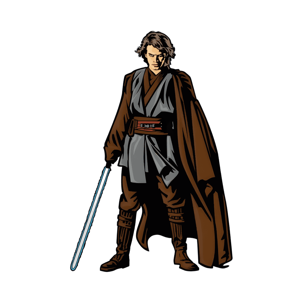 Anakin Skywalker (1832) Disney pin