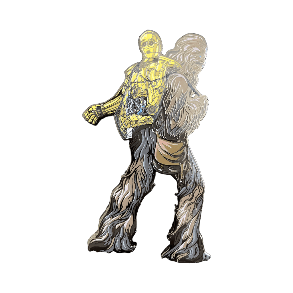 Chewie and C3-PO Disney pin