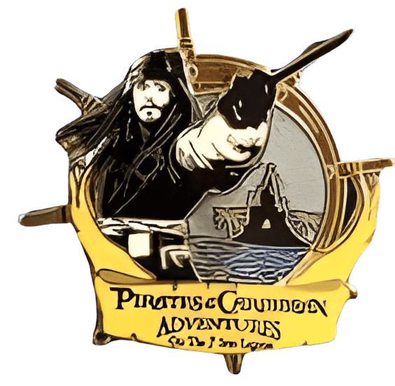 Captain Jack Sparrow Disney pin