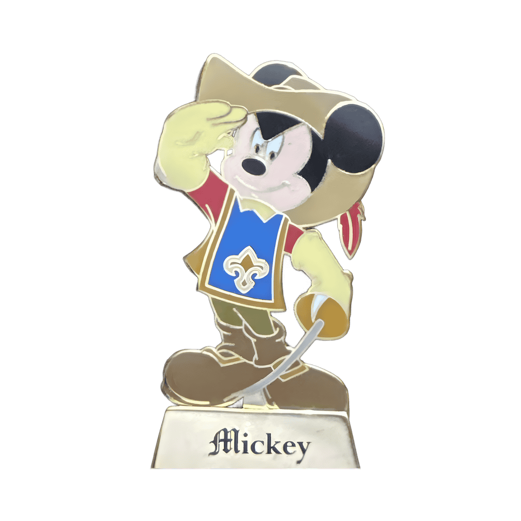 Mickey Mouse Musketeer Disney pin