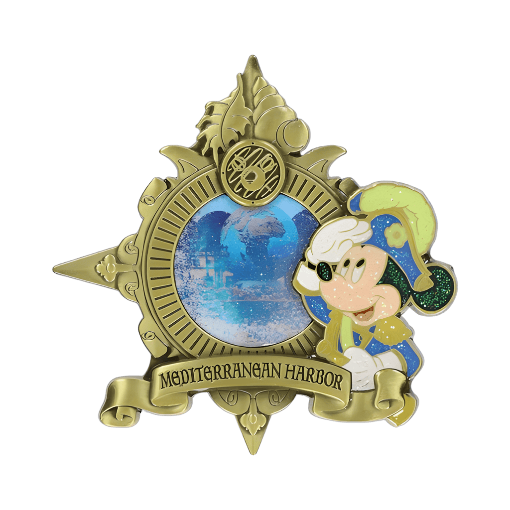 Mediterranean Harbor - Mickey Mouse Disney pin
