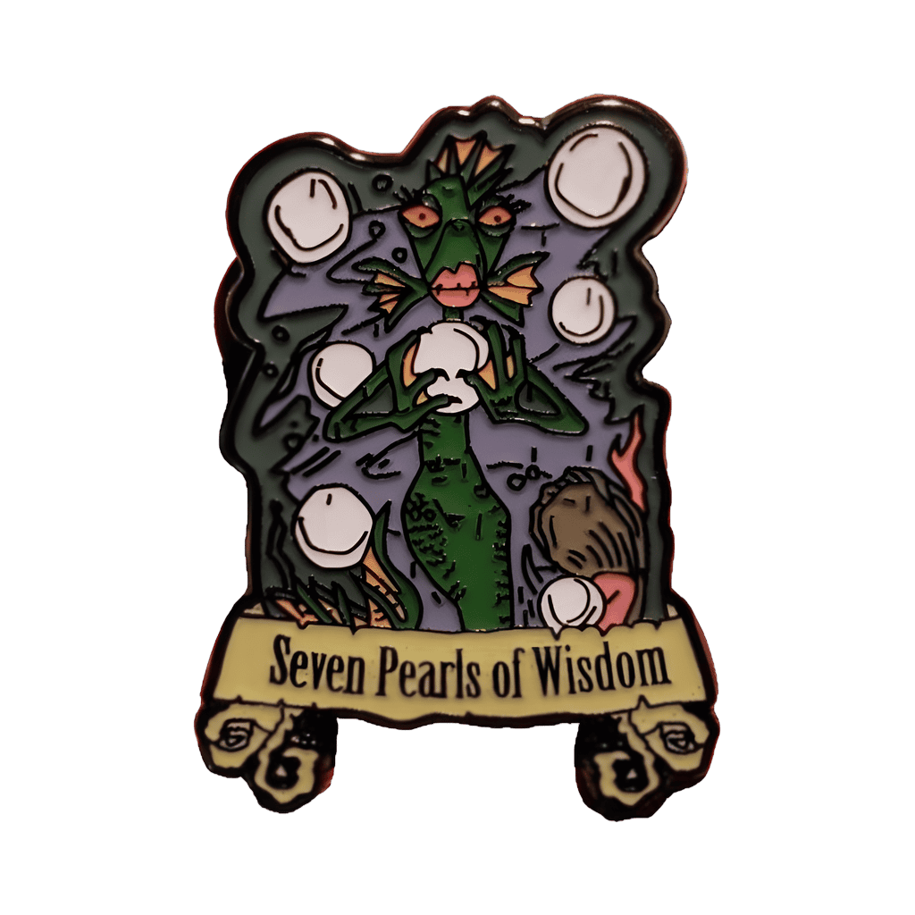 Seven Pearls of Wisdom Disney pin