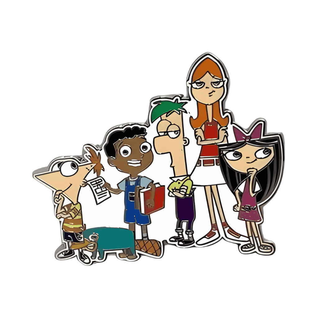 Phineas, Ferb and the Gang Disney pin