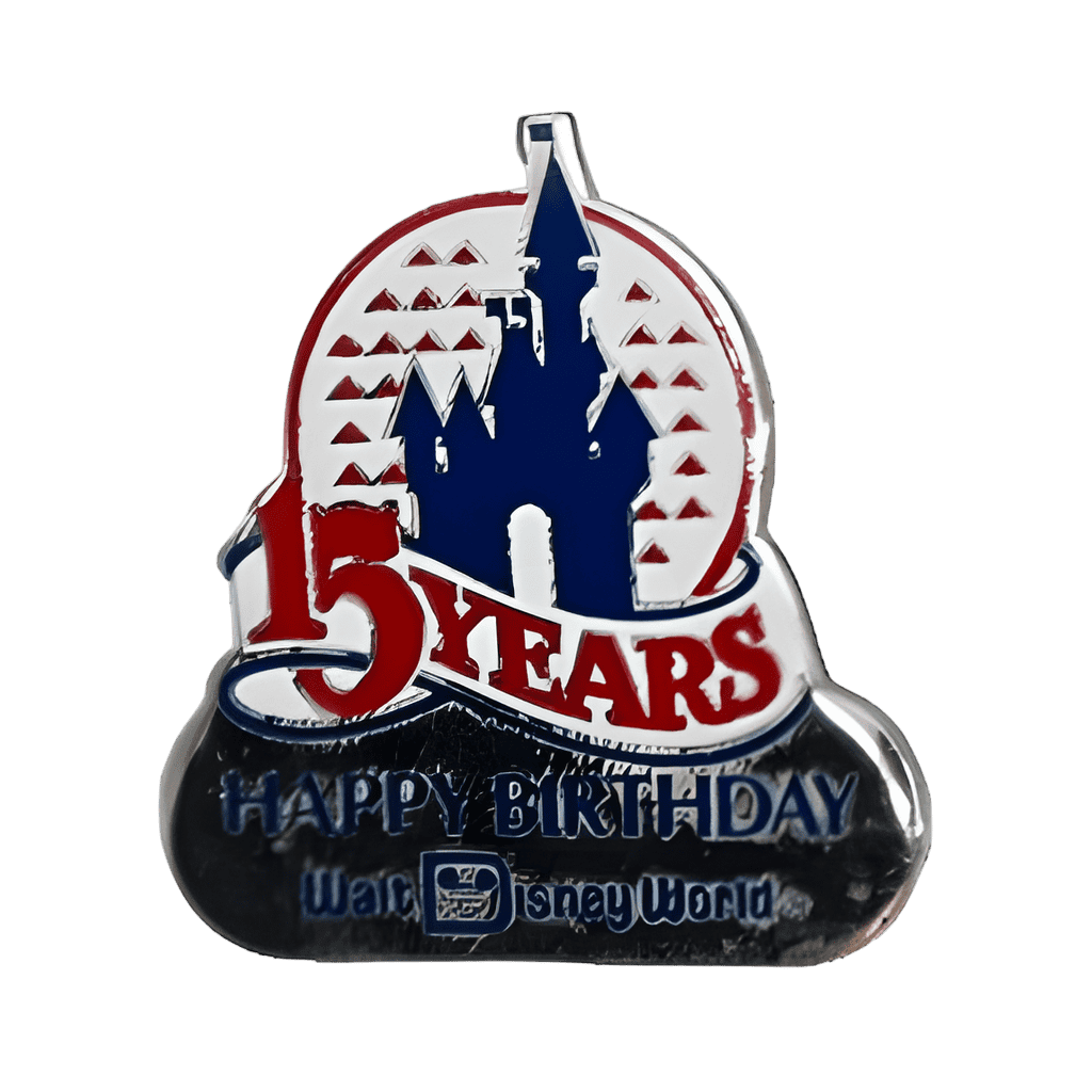 15 Years / Happy Birthday Walt Disney World Disney pin