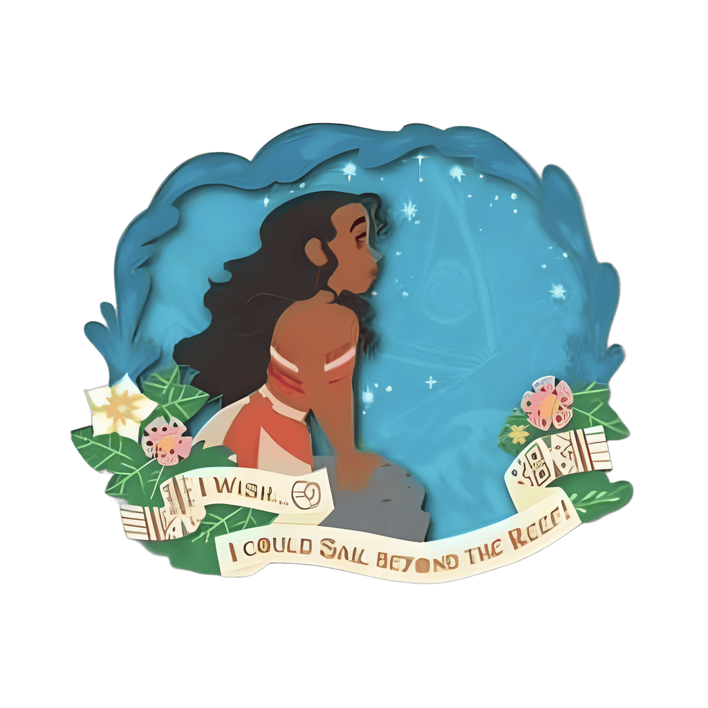 Series 2 - Moana (I Wish...) Disney pin