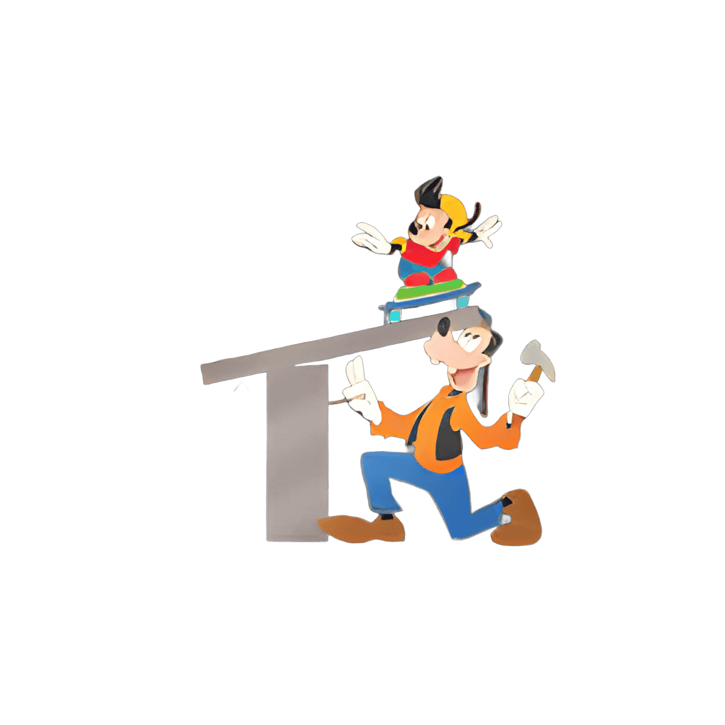 T - Max & Goofy Disney pin