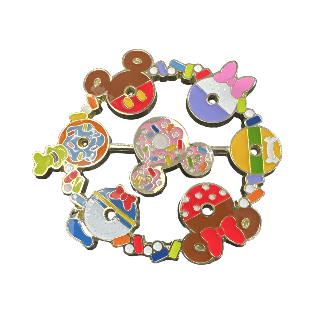 Disney Mickey Mouse donut pin Disney pin
