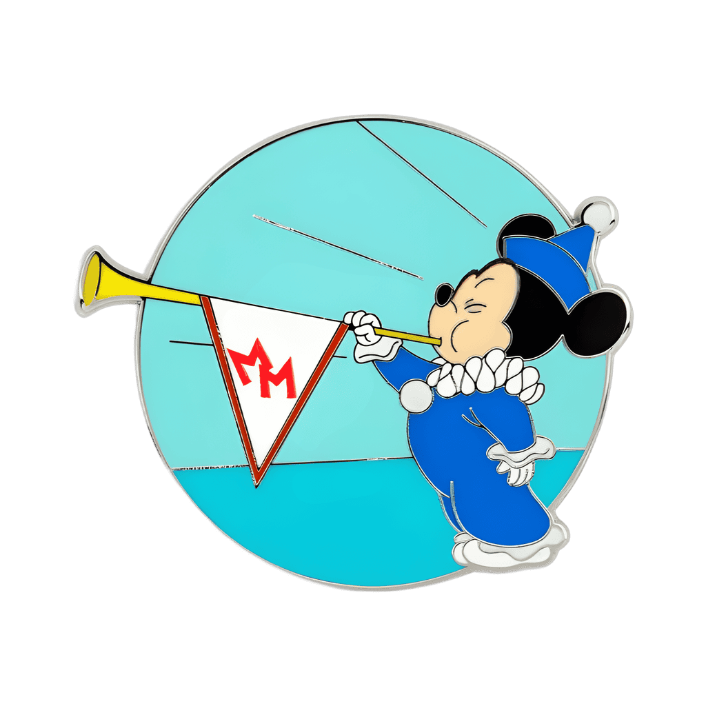 Morty Mouse with Trumpet Disney pin