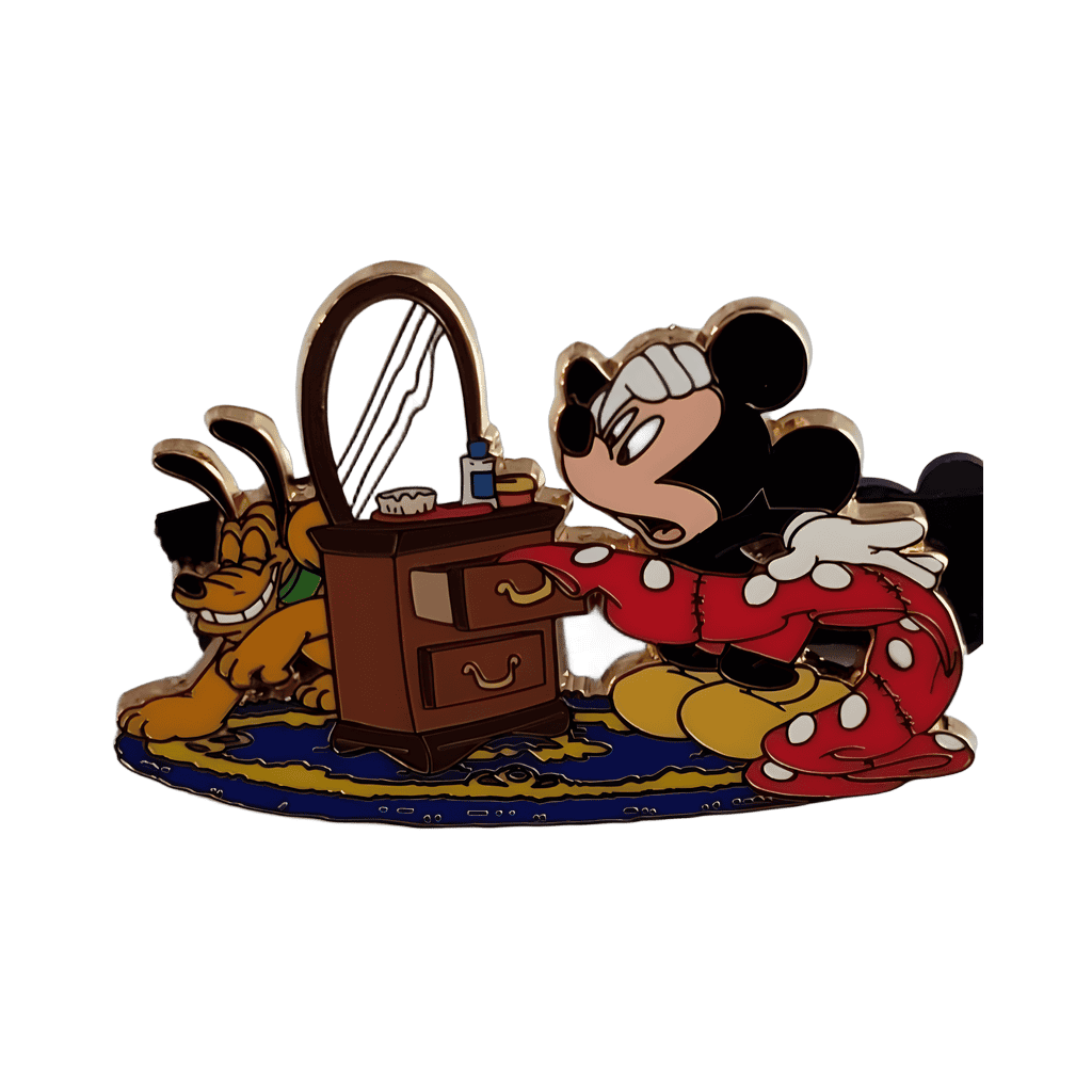 Mickey Mouse and Pluto Disney pin