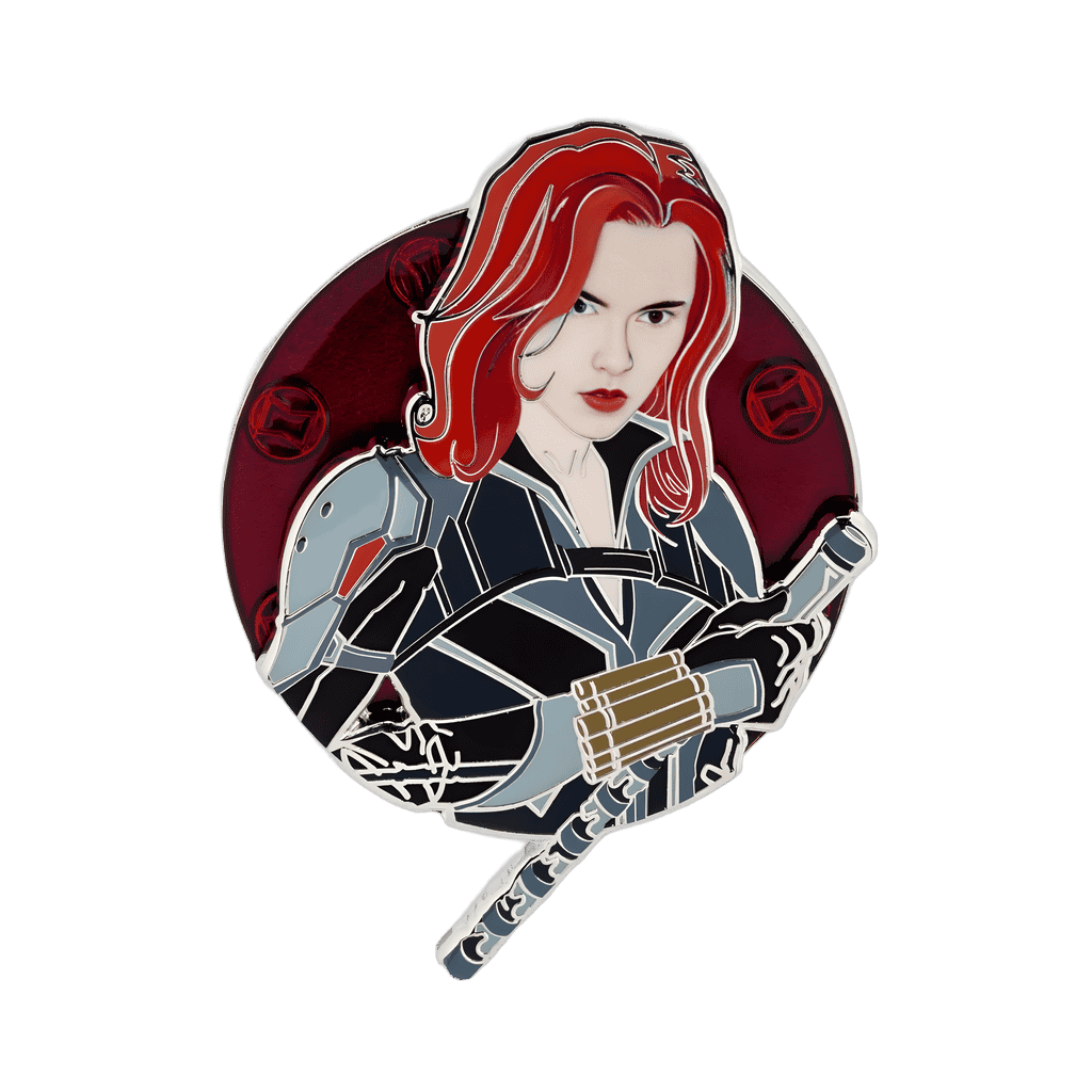 Black Widow Disney pin