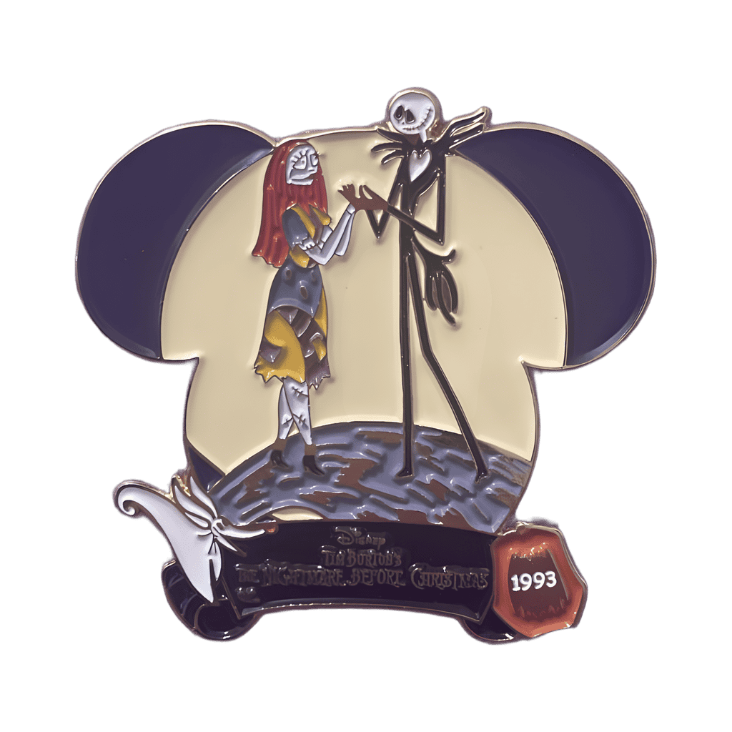 Jack Skellington & Sally Disney pin