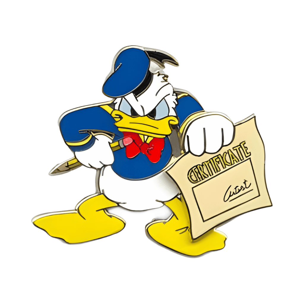Donald Duck Disney pin