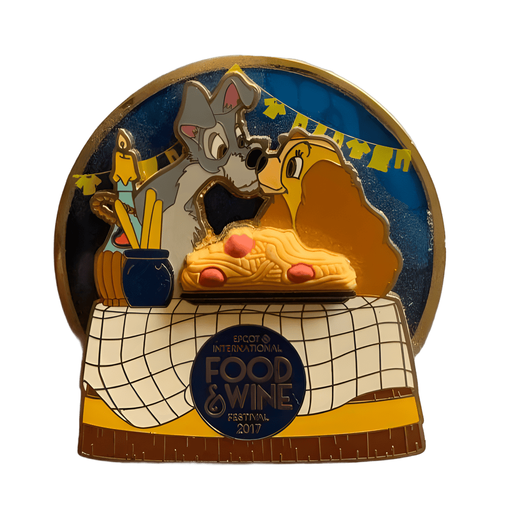 Lady and the Tramp (Annual Passholder) Disney pin