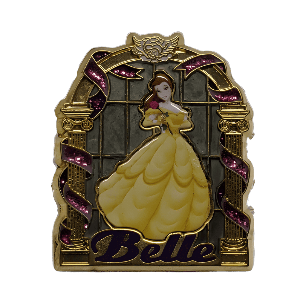 Beauty and the Beast - Belle in Gold Frame Disney pin