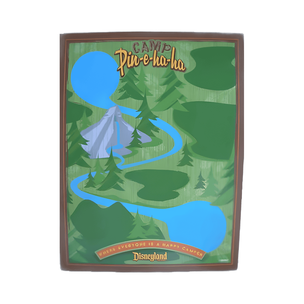 Merit Badges Map — Map Disney pin