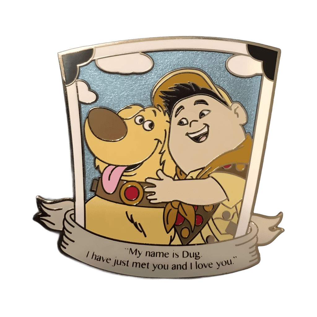 Dug and Russell Disney pin