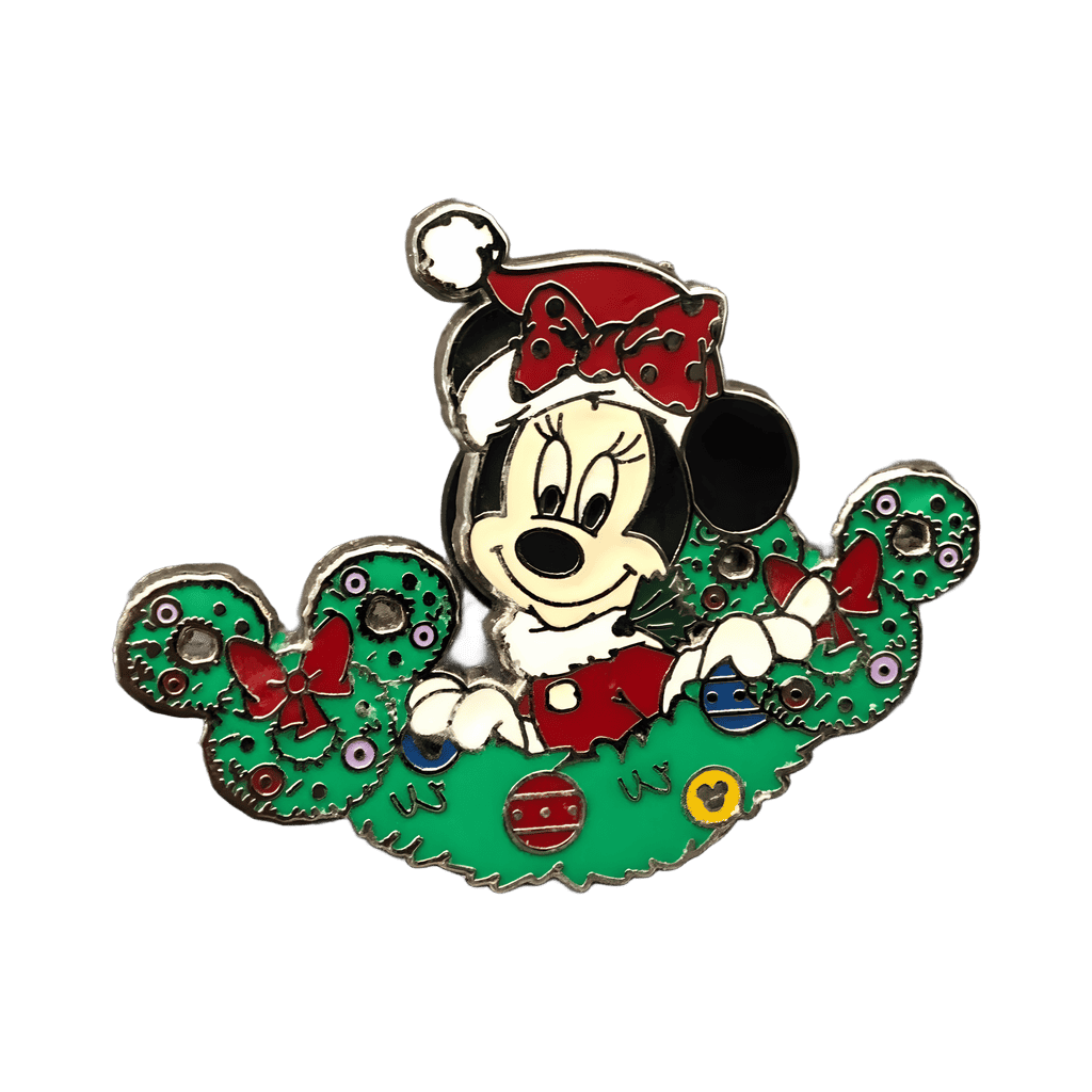 Minnie Christmas Wreath 2008 Disney pin
