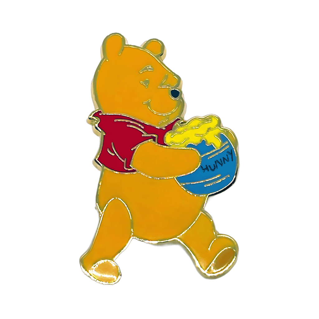 Winnie the Pooh Carrying a Hunny Pot Disney pin
