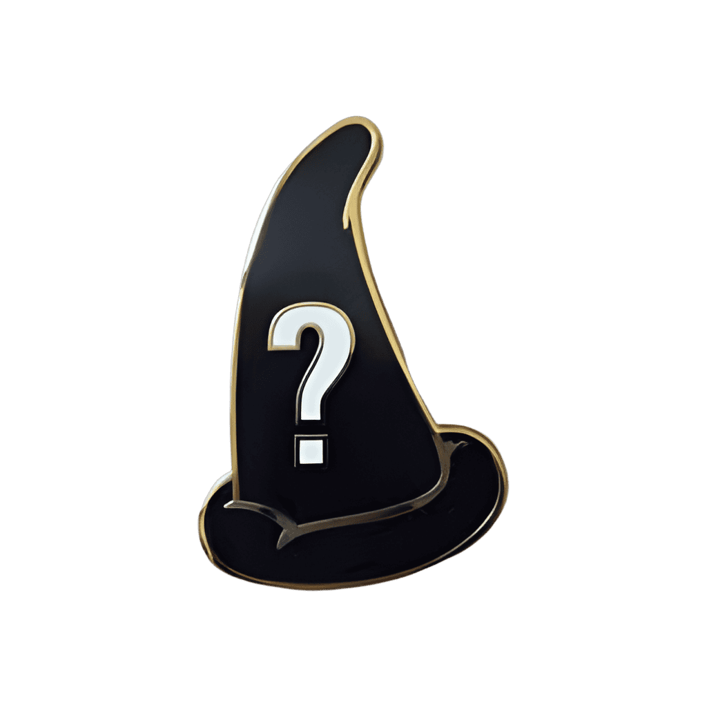 Question Mark (?) Disney pin