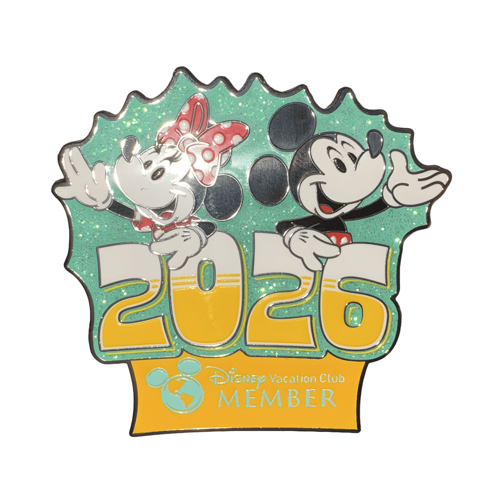 DVC 2026 Mickey and Minnie Disney pin