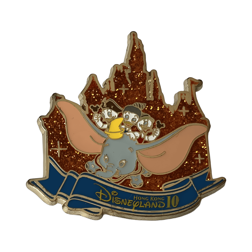 DUMBO HKDL 10th anniversary Disney pin