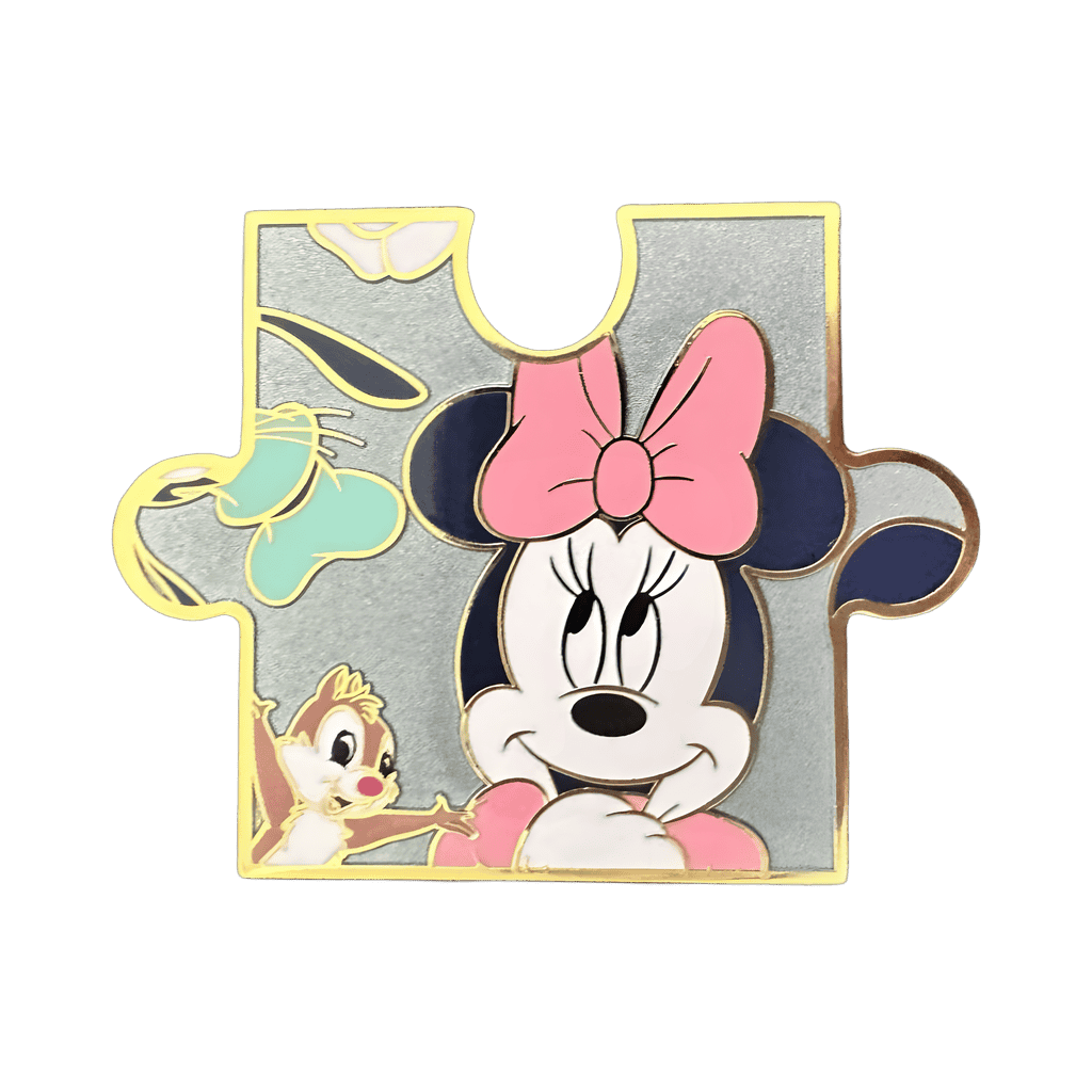 Minnie Mouse and Dale Disney pin