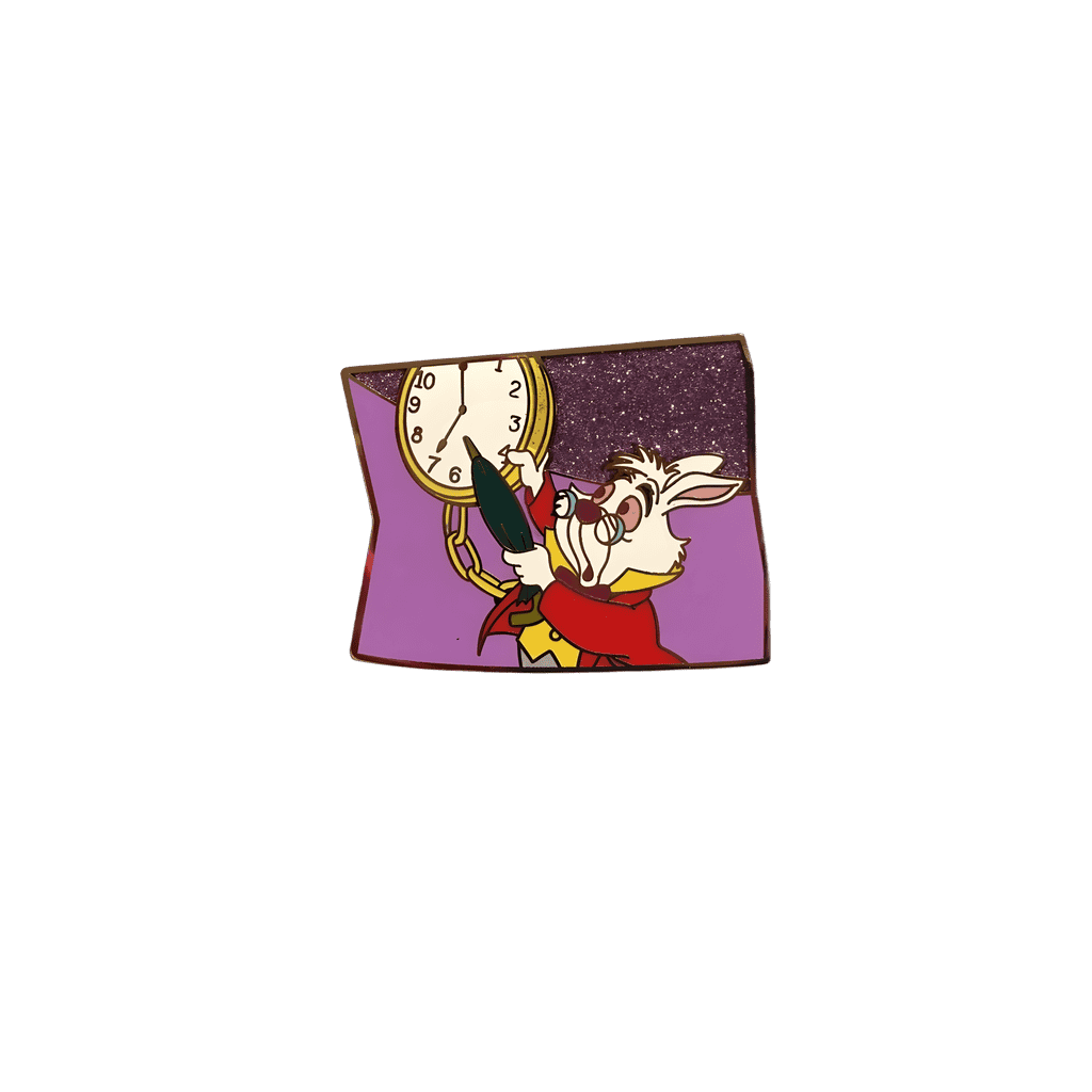 White Rabbit Disney pin