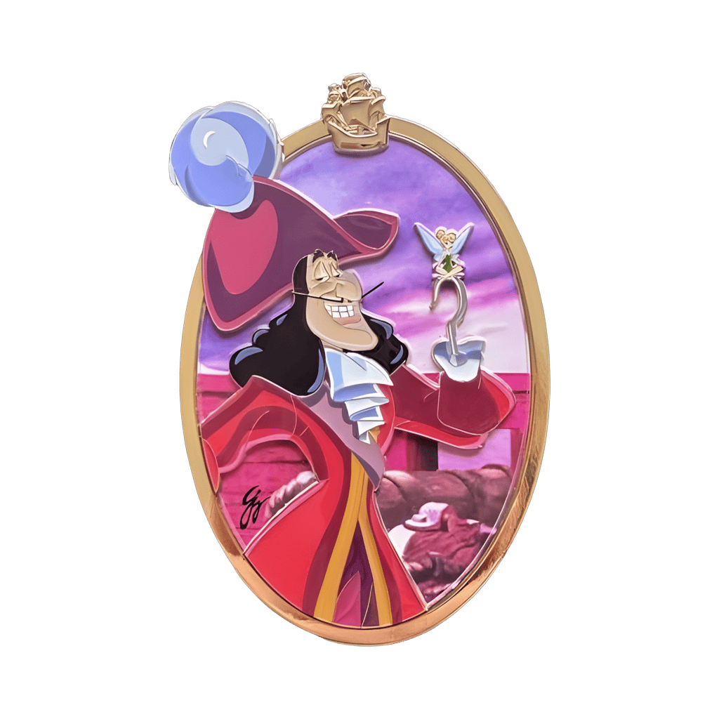 Captain Hook Disney pin