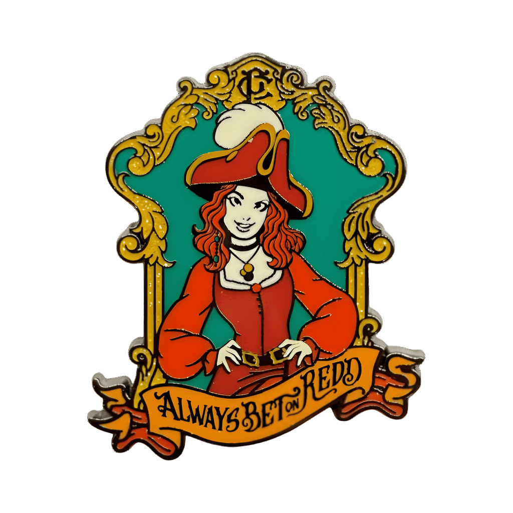 Always Bet on Redd Disney pin