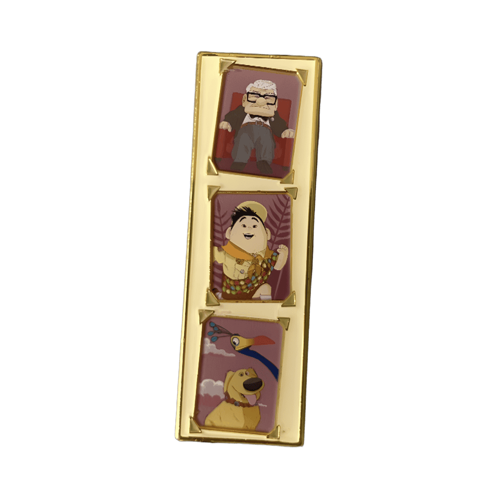 Carl, Russell, dug, Kevin Disney pin