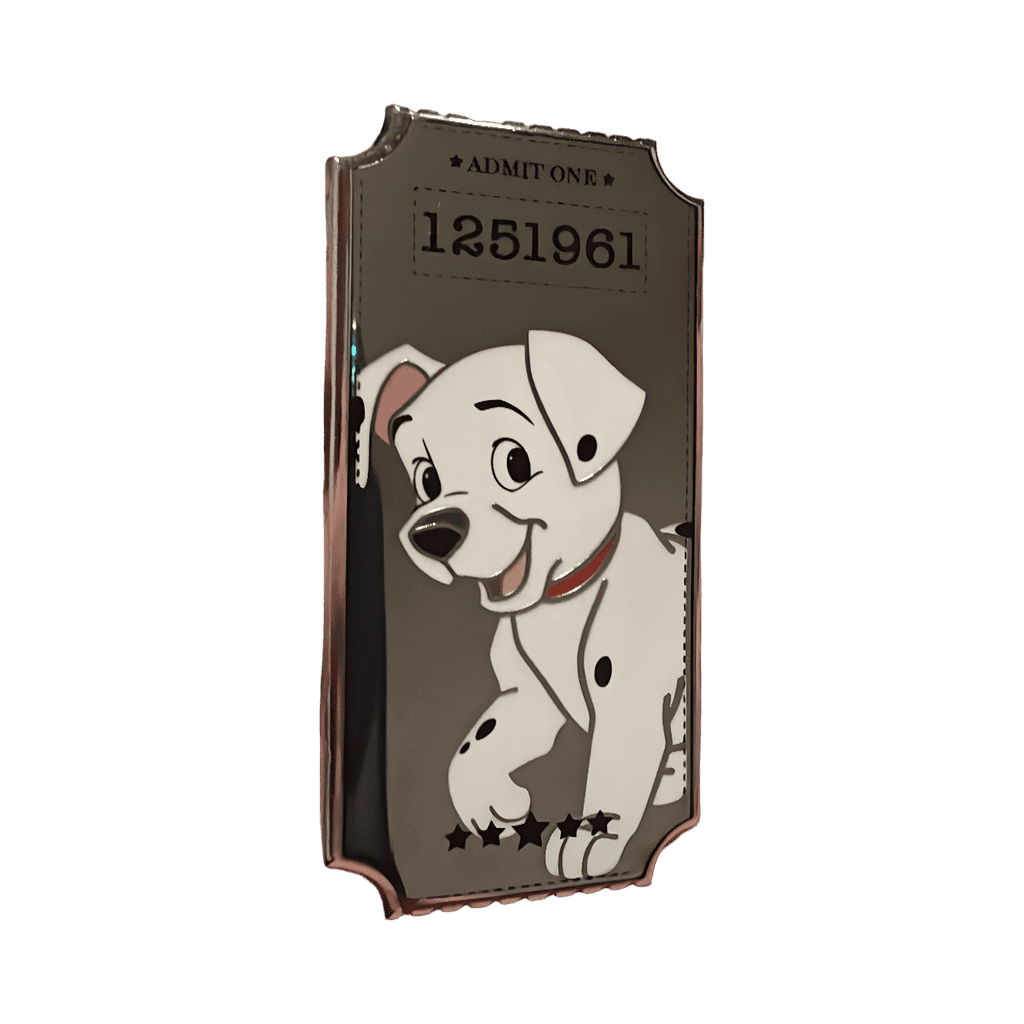 Rolly Ticket Disney pin