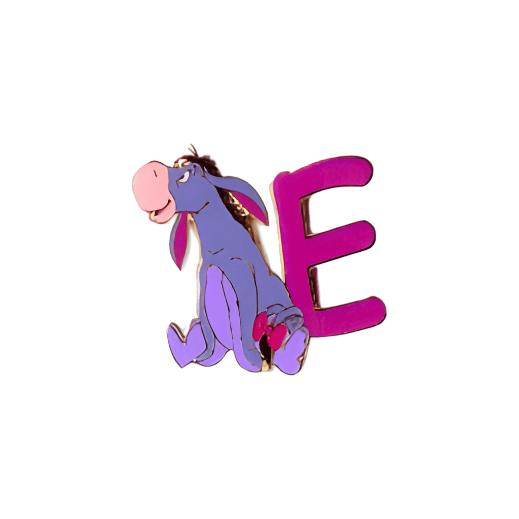E is for Eeyore Disney pin