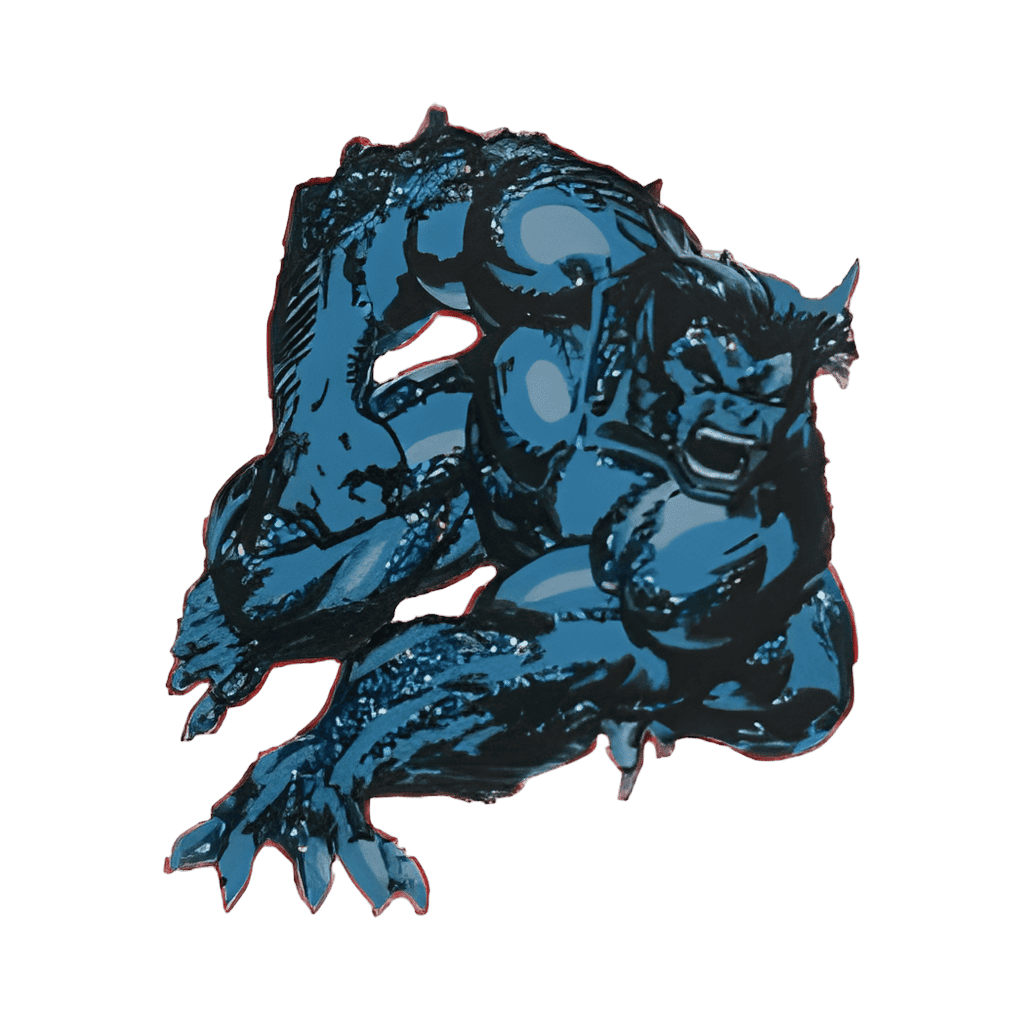 Beast Disney pin