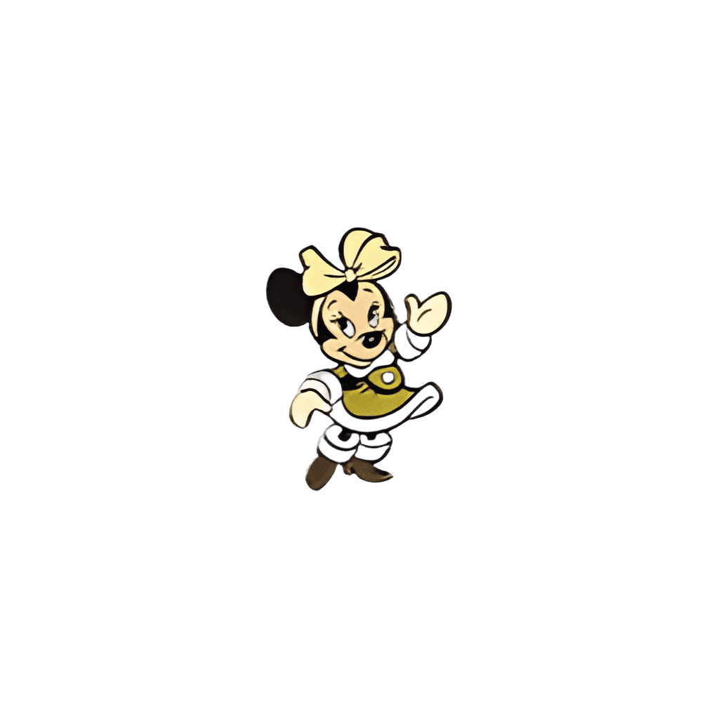 Days 9 Through 12 Pin Set - Minnie Mouse in Green Fur-Trimmed Outfit Disney pin