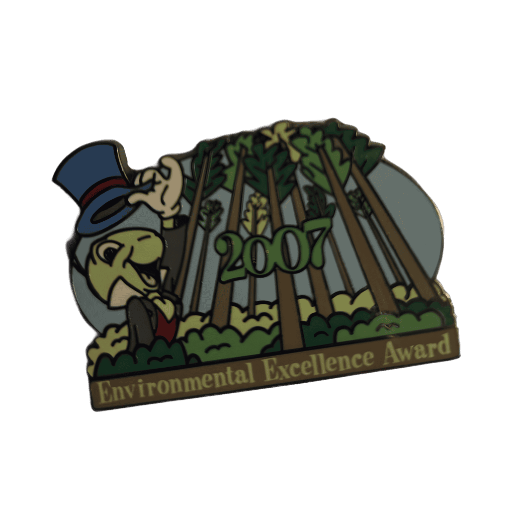 Environmental Excellence — Jiminy Cricket Disney pin