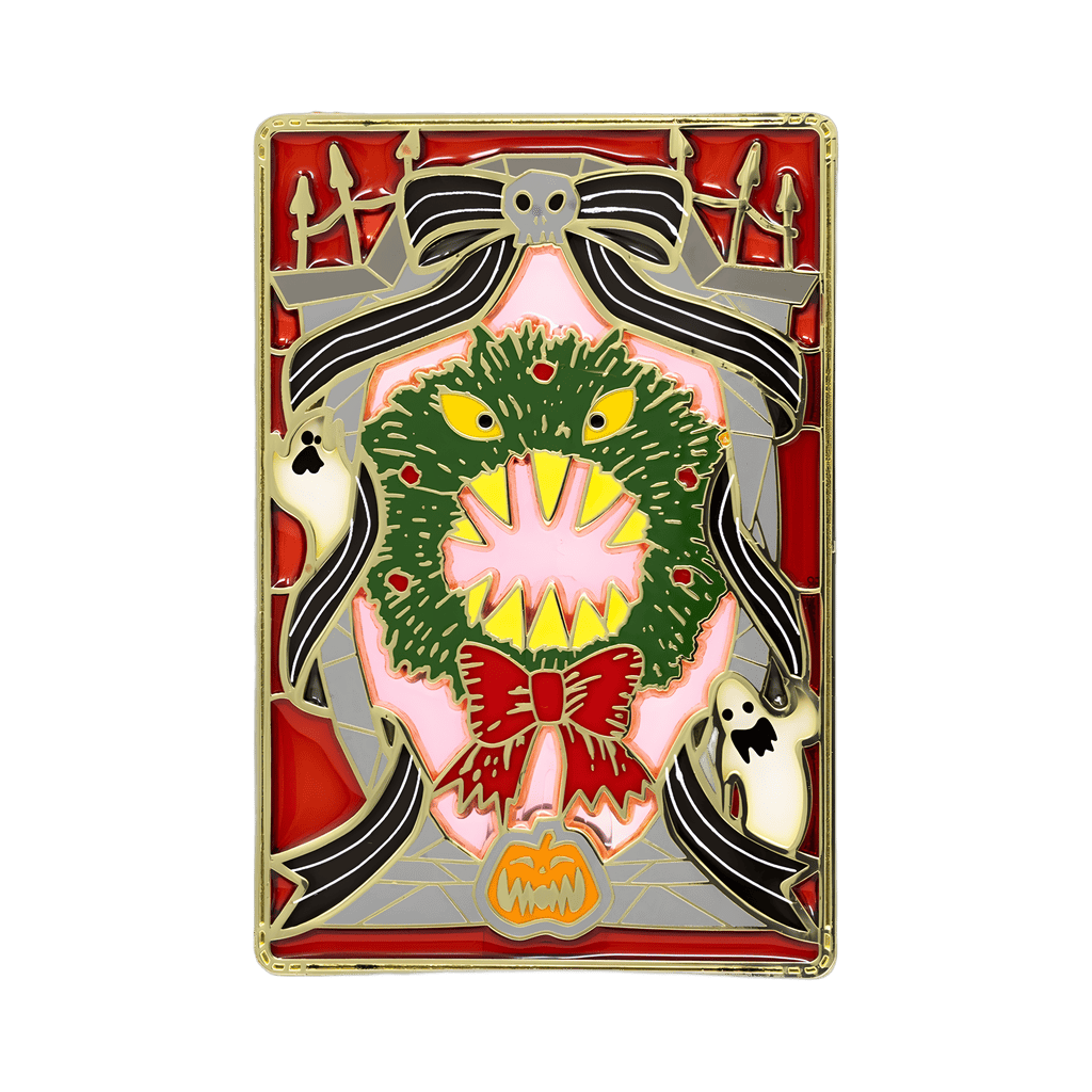 Man Eating Wreath Disney pin