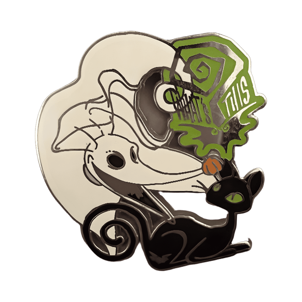 Zero with a Black Cat Disney pin