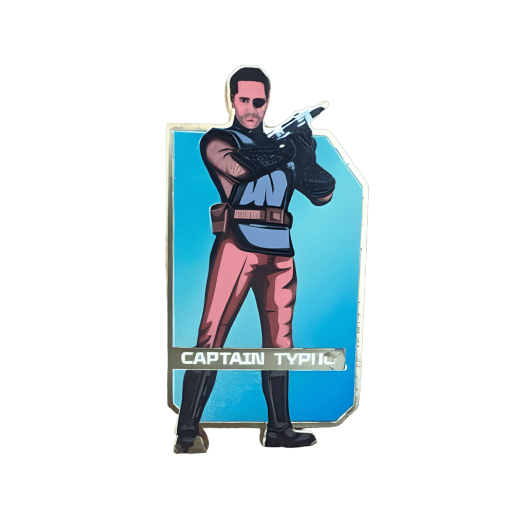 Captain Typho Disney pin