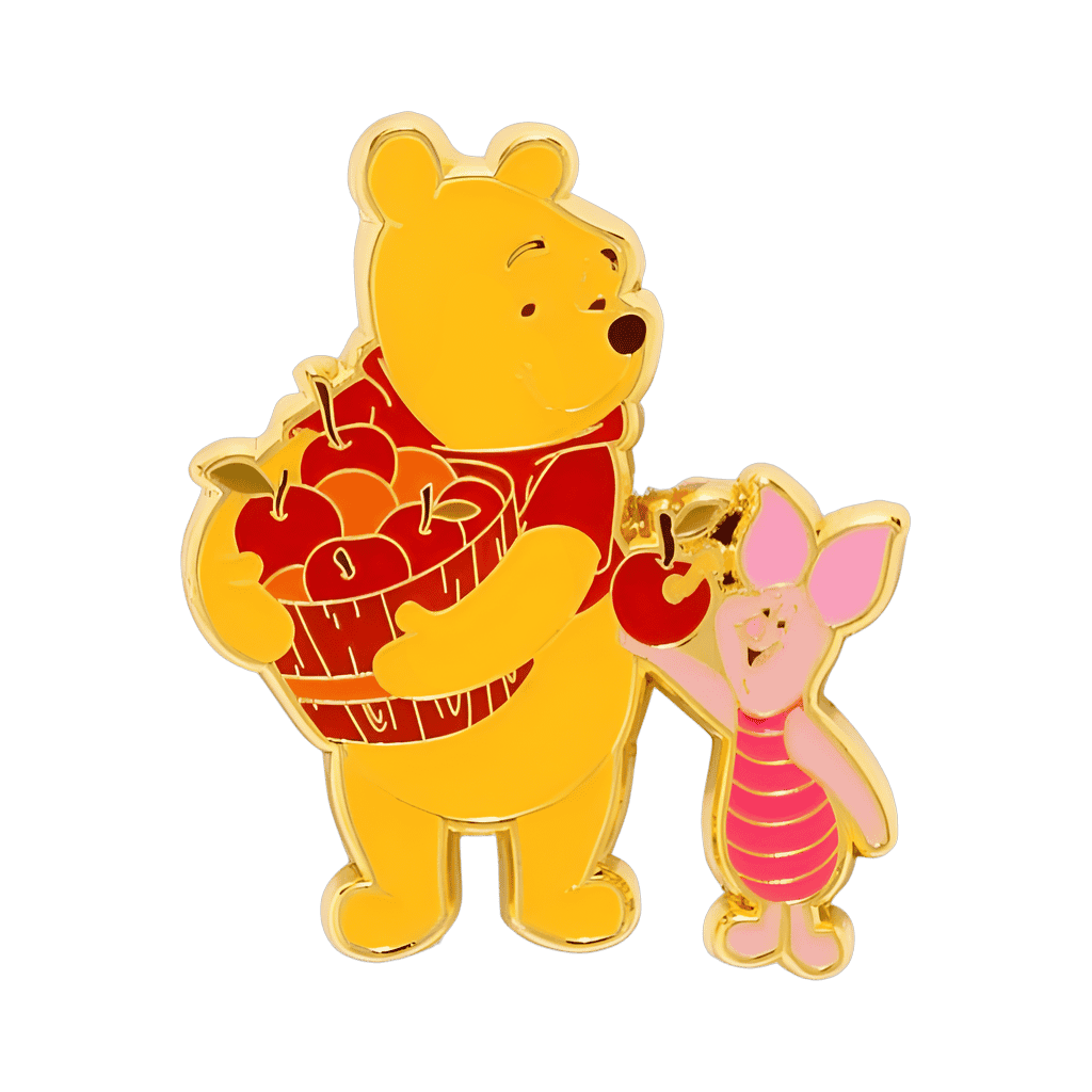 Winnie the Pooh and Piglet - Autumn Apples Disney pin