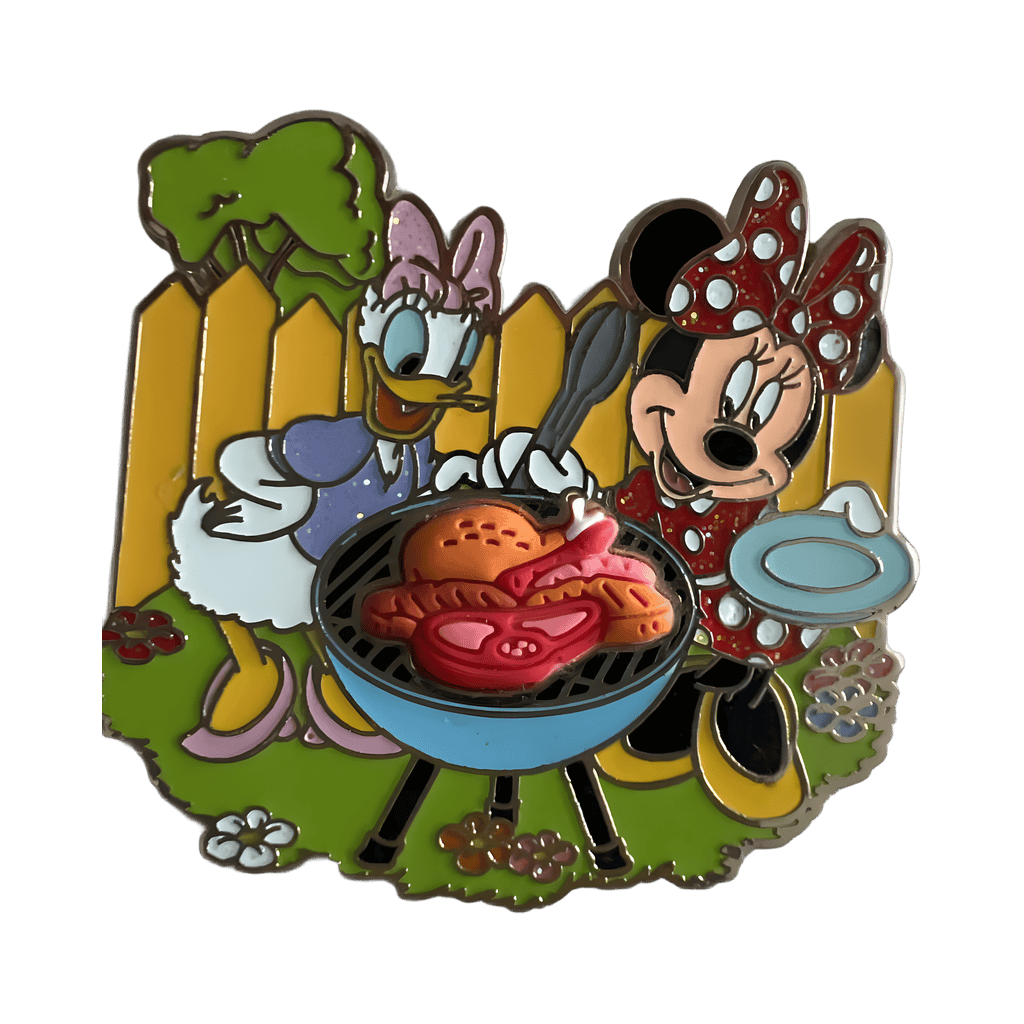 Mickey Daisy - barbecue Disney pin