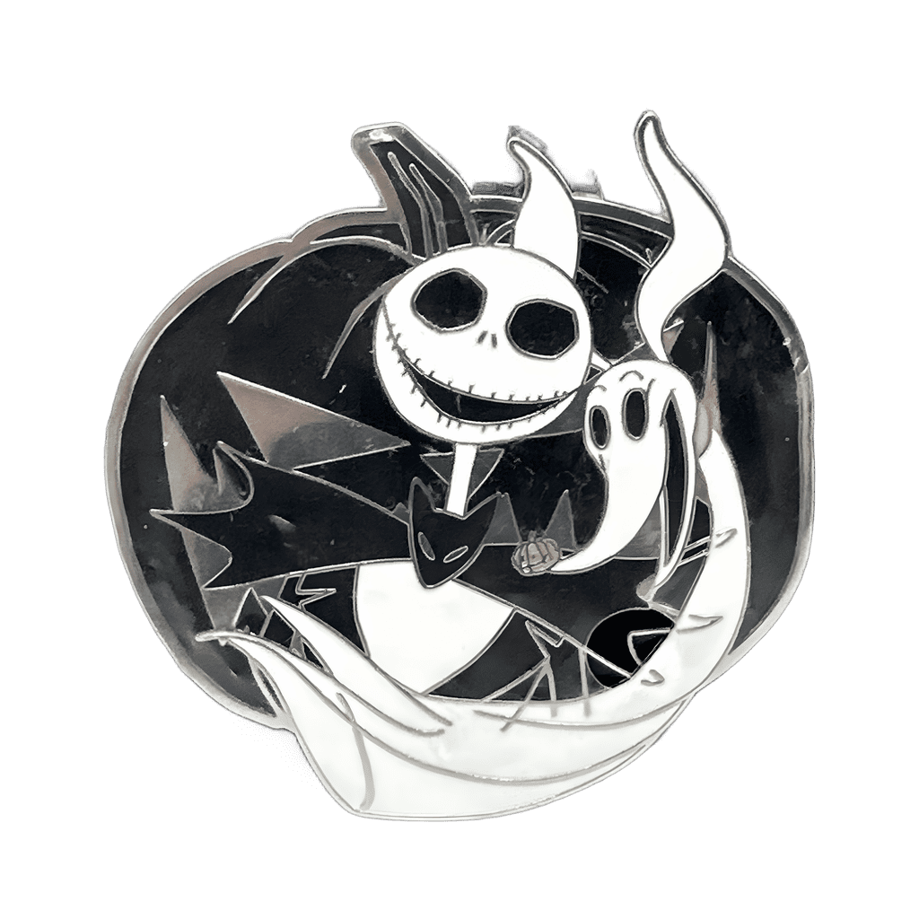 Jack Skellington and Zero with Black Pumpkin Disney pin