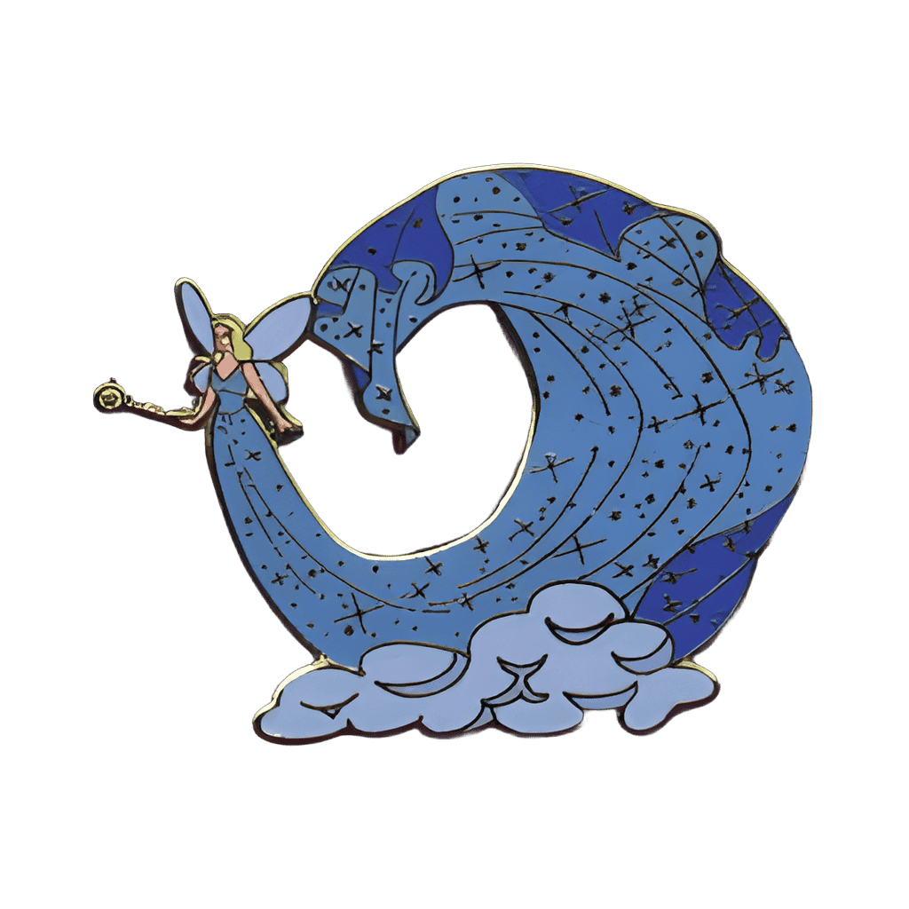 Blue Fairy Float Disney pin
