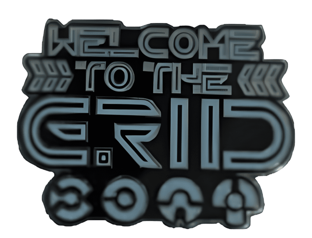 Welcome to the Grid Tron Disney pin