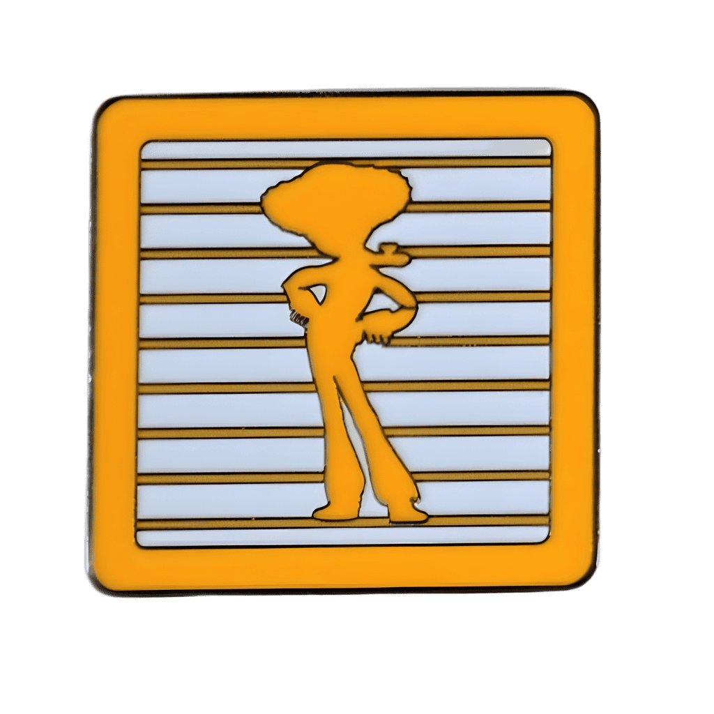 Jessie Yellow Block Disney pin